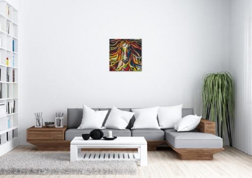 Colorful Horse 51.2 x 51.2cm2x2 Boards - Image 4