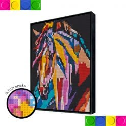 Colorful Horse Head 51.2 x 51.2cm