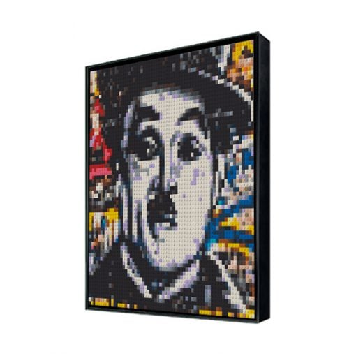 Charlie Chaplin 51.2 x 51.2cm - Image 2