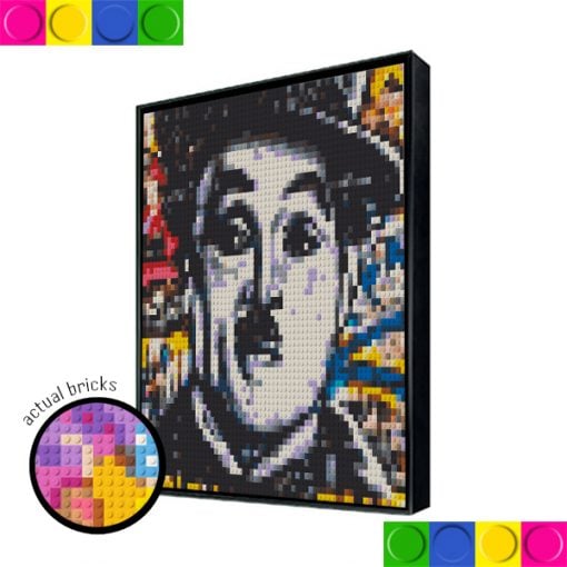 Charlie Chaplin 51.2 x 51.2cm