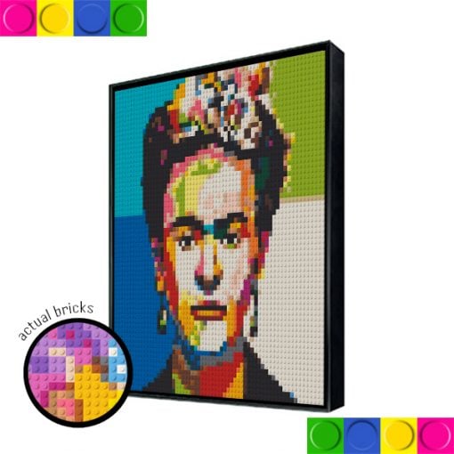 Colorful Face 51.2 x 51.2cm - Image 5