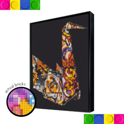 Gucci Swan 76.8cm x 102.4cm