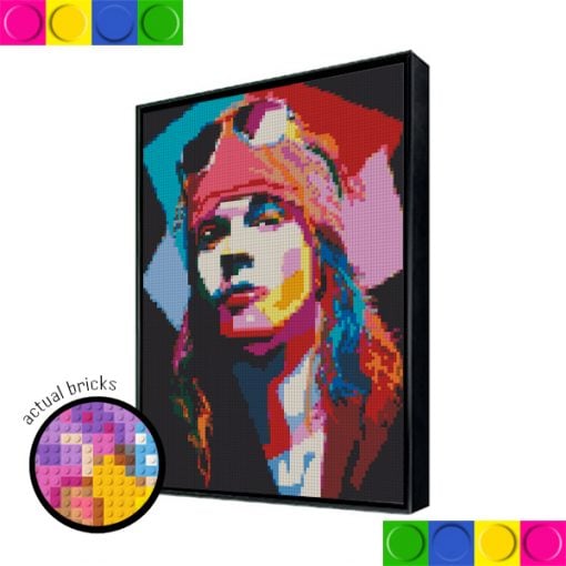 Axle Rose 2 Colorful 76.8cm x 102.4cm