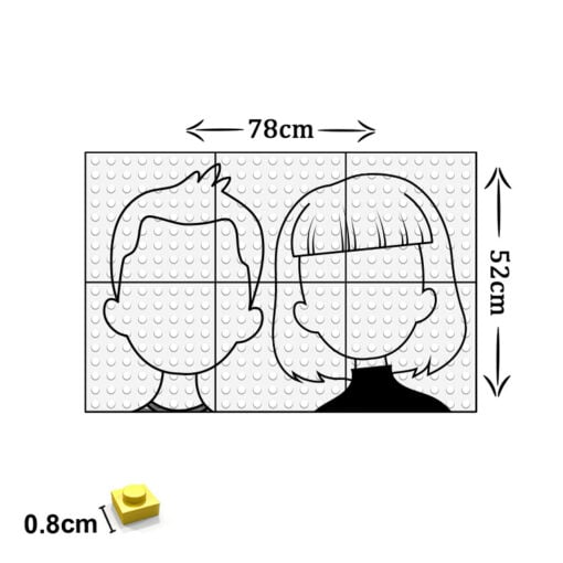 3x2 Boards<br>Size: 78cm x 52cm<br>can fit 1 - 2 Individuals - Image 3