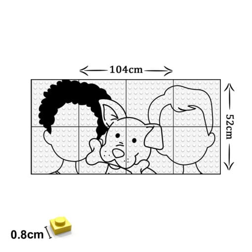 4x2 Boards<br>Size: 104cm x 52cm<br>can fit 1 - 3 Individuals - Image 2
