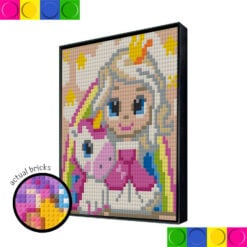 Unicorn Girl 40 x 40cm